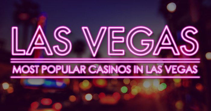 The most popular Vegas casino games among tourists